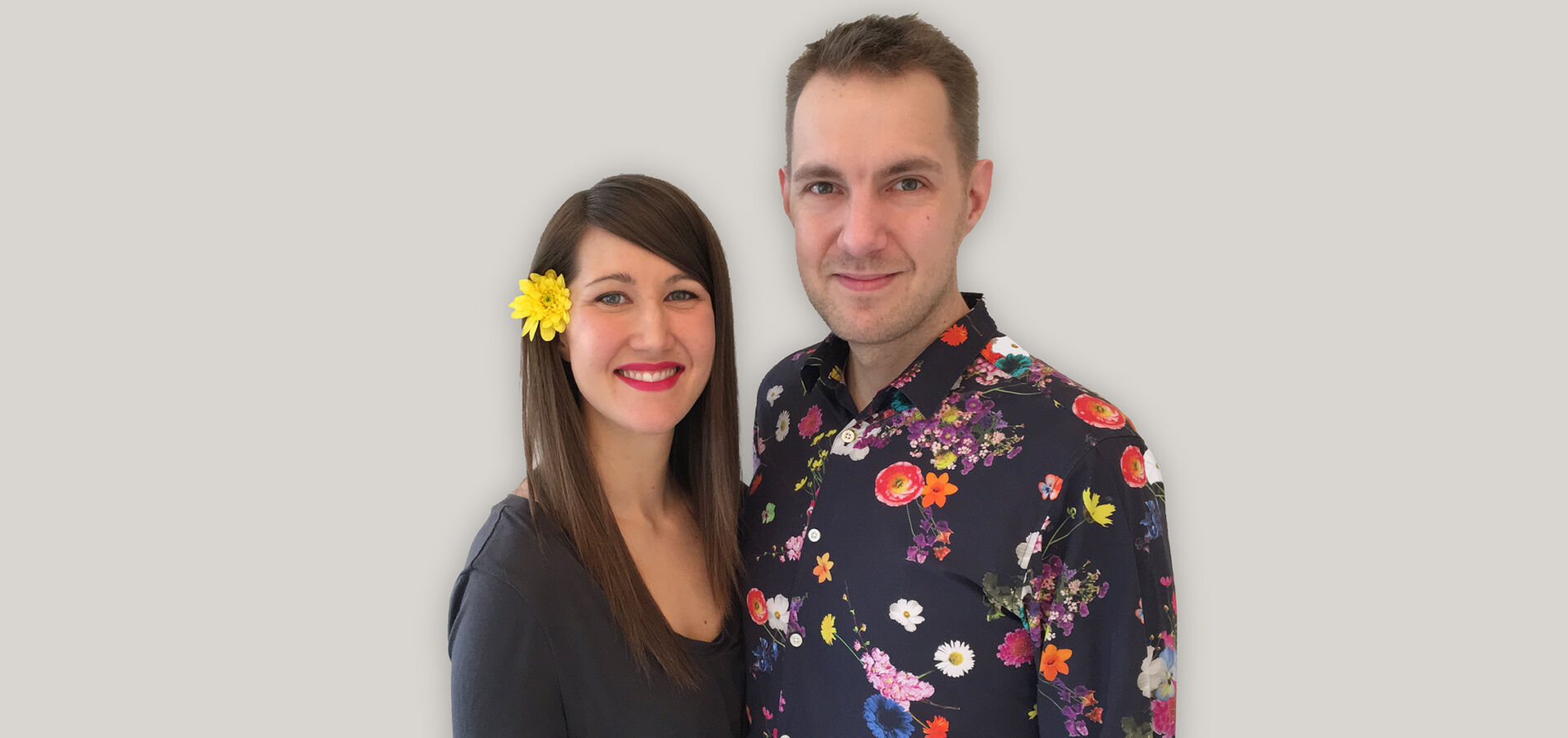 Duo HE.ARTissa kokoonpanon Eveliina Jaatinen ja Henri Marjamaki.