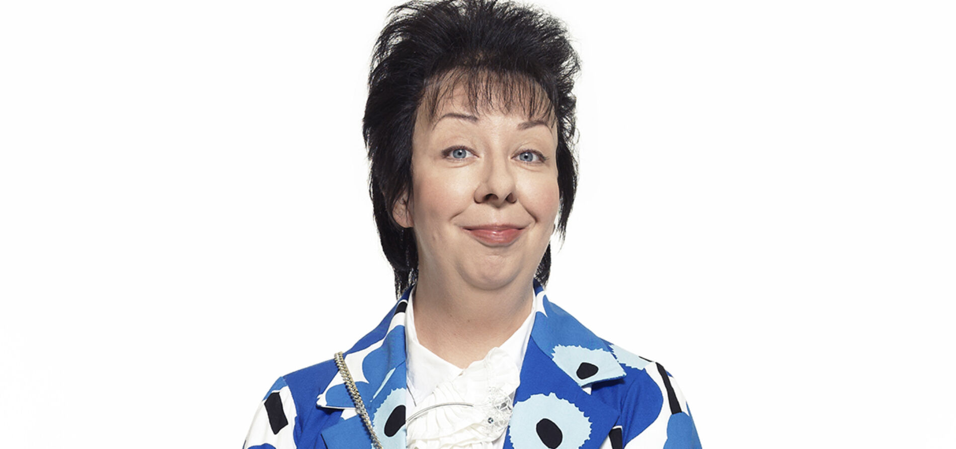 Jenni Kokander. Putous-hahmo Irma Rönkkö.