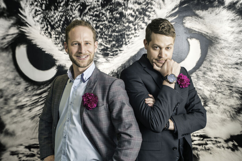 Jose Ahonen ja Lorenz Backman