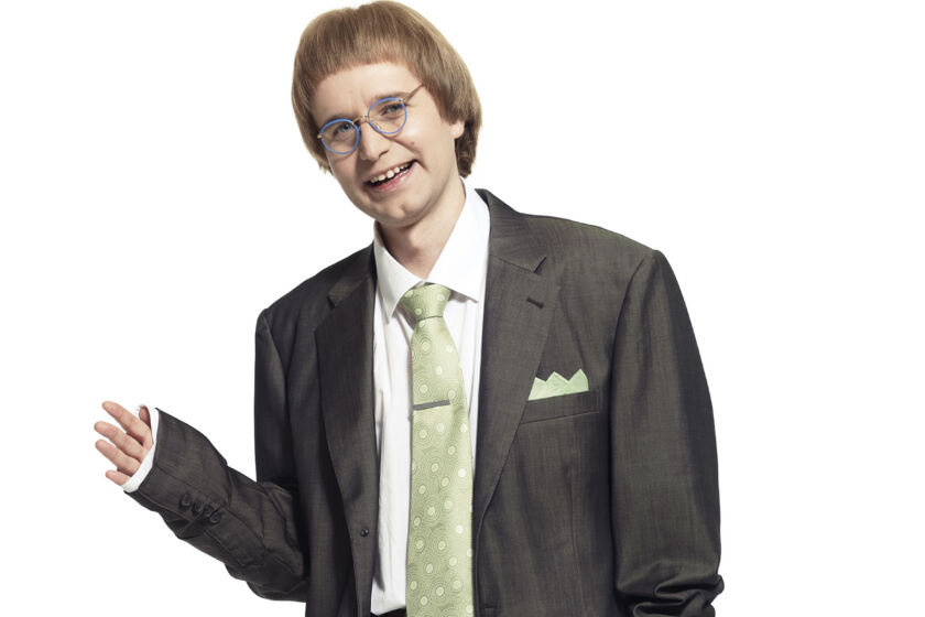 Joonas Nordmanin sketsihahmo Matti Pikkuvanhanen