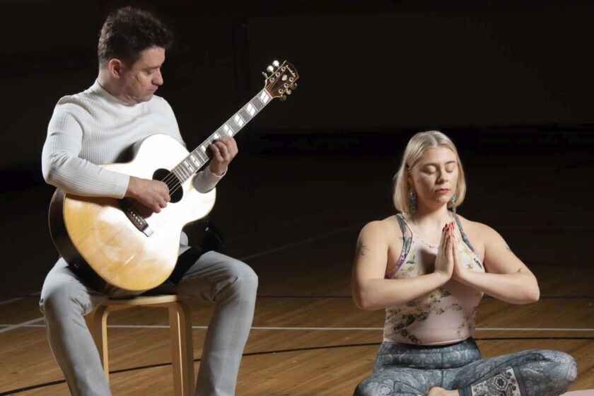 Musiikkijoogajat, eli Tuomas Lehto ja Anniina Jokinenja
